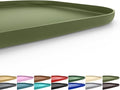 Silicone Pet Feeding Mat with Raised Edge by smilool