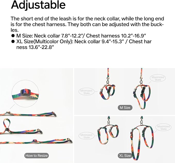 pidan Cat Harness and Leash Set, Cats Escape Proof - Image 4