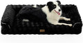 Faux Fur Orthopedic Dog Bed, Extra Large Dog Bed, Supportive Foam Pet Sofa by COZYKISS