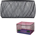 Universal Bird Cage Seed Catcher, Elasticity Airy Gauze Guard Net Cover by Unknown
