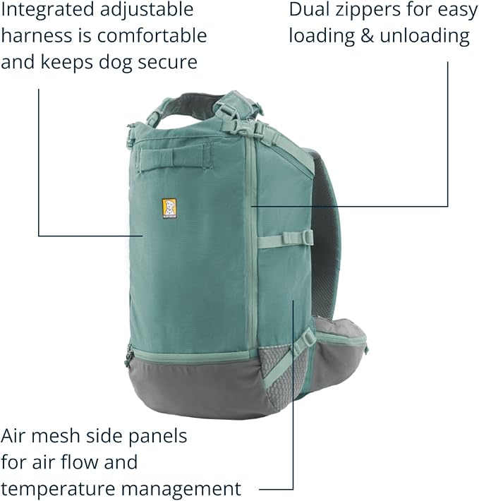 Ruffwear, Hitch Hiker Dog Backpack Carrier, Hands-Free Dog Carrier Backpack - Image 3