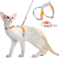 Dooradar Cat Harness and Leash, Escape Proof Adjustable Kitten Vest, by Dooradar