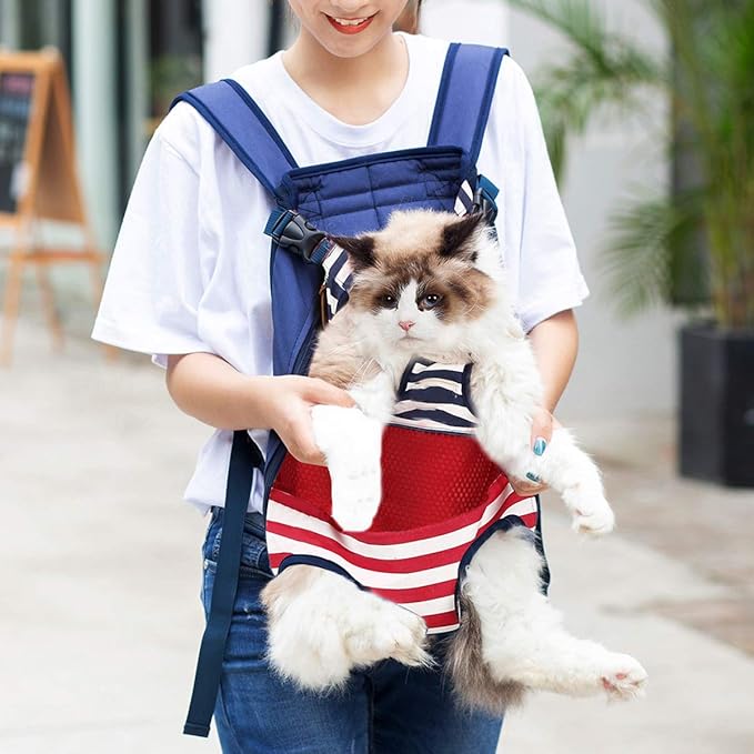 Lifeunion Legs Out Dog Carrier Backpack Hands-Free Adjustable Pet Travel Carrier - Image 7