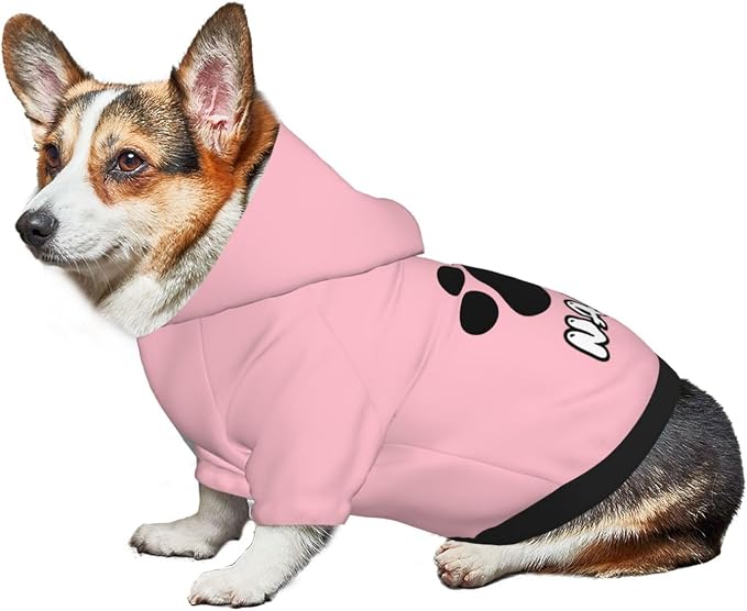 Custom Dog Hoodie Soft & Warm Design Your Own Personalized Photo Text Logo Name - Image 3