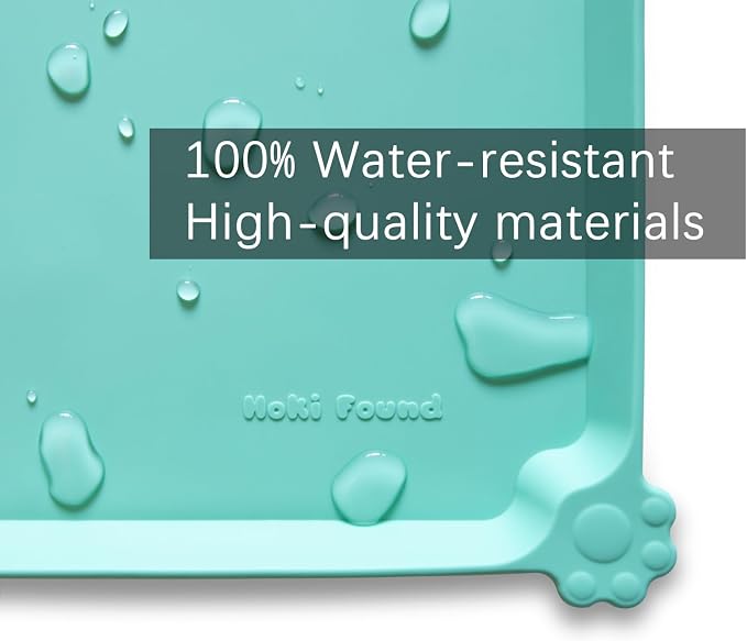 Hoki Found L Silicone Non Slip Pet Food Mats - Image 3