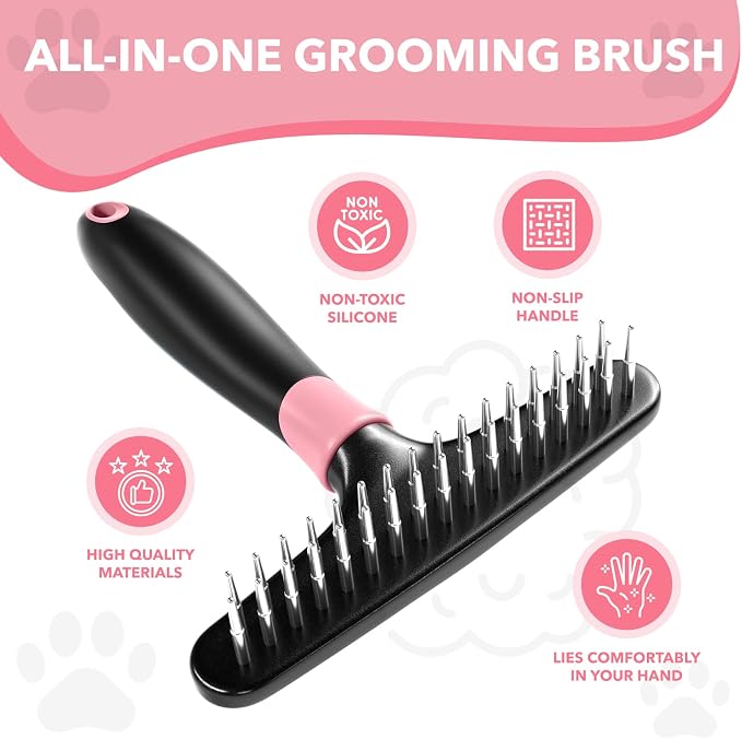 Dog rake deshedding dematting Brush Comb - Image 2