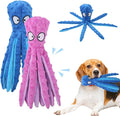 Octopus Dog Toys, No Stuffing Crinkle Dog Toys by AprYew