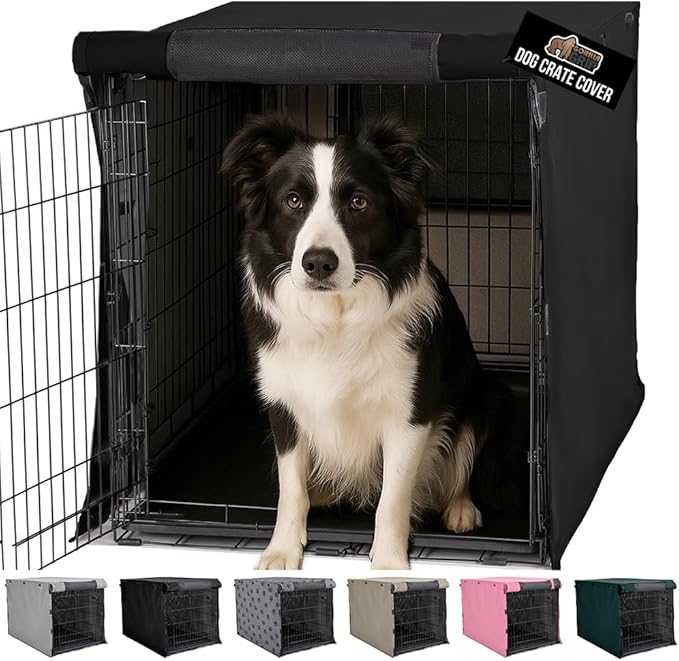 GORILLA GRIP Dog Crate Covers Compatible by GorillaGrip
