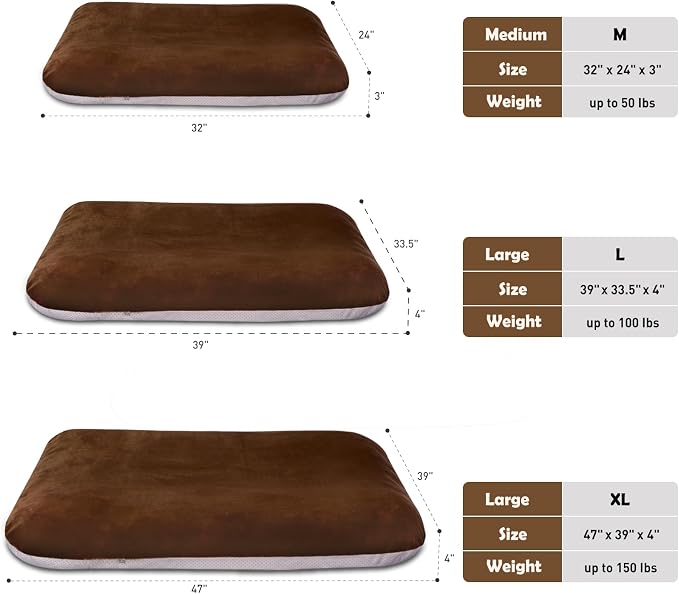 Magic Dog Super Soft Extra Large Dog Bed, 47 Inches Orthopedic Foam Dog Beds - Image 7