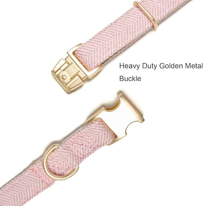Soft Cotton Hemp Dog Collar - Image 3