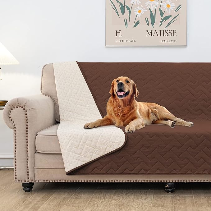 fuguitex Waterproof Dog Bed Cover Couch Cover by fuguitexHome