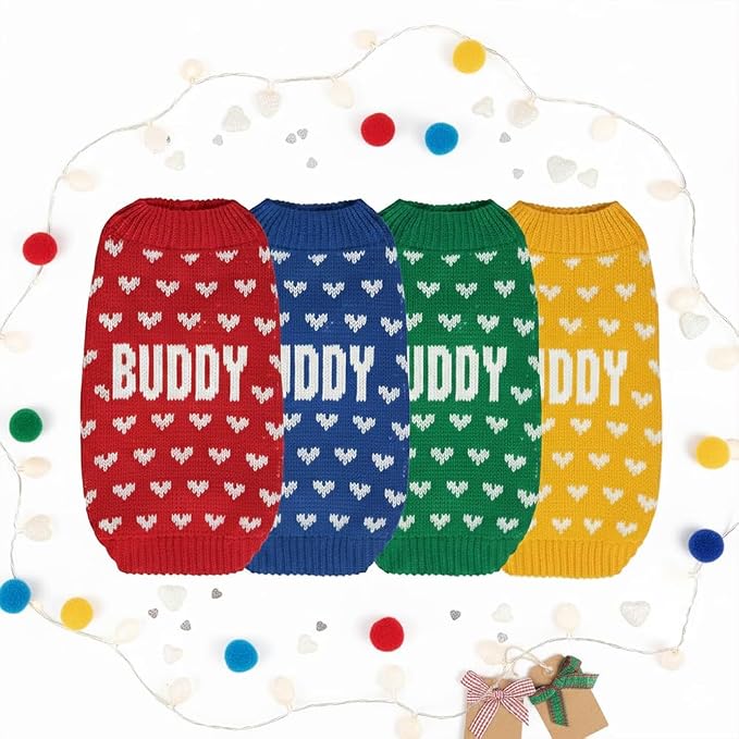 Custom Knit Sweater for Dogs and Cats, Personalized - Image 4