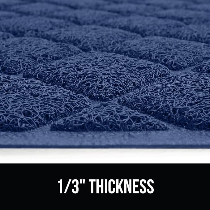 GORILLA GRIP Cat Litter Box Mat, Water Resistant, US Designed Kitty Litter - Image 9