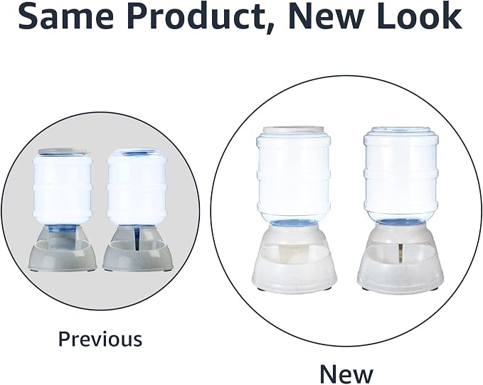 Amazon Basics Automatic Pet Water Dispenser and Gravity Food Feeder Set - Image 9