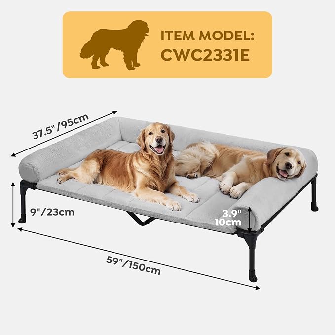 Veehoo Orthopedic Elevated Dog Bed - Image 3