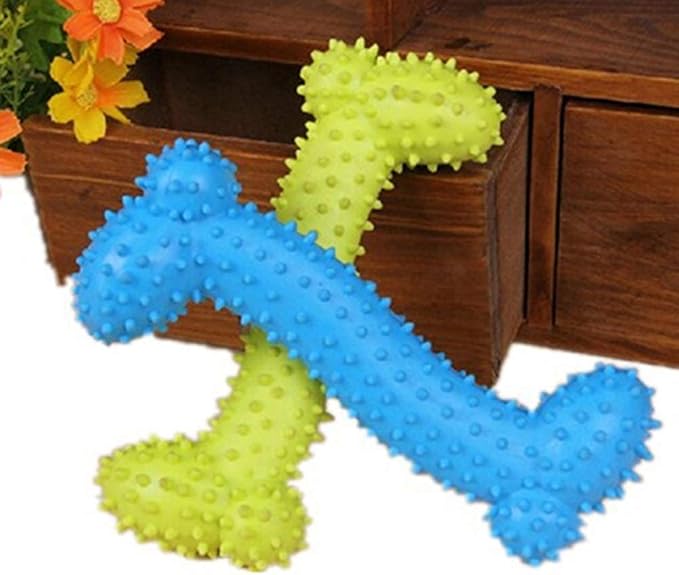 Pet Chew Toys, Resistant to Bite Bone Pet Dog Puppy Molar Thorn Chew Toy - Image 2