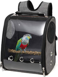 Bird Parrot Backpack Carrier Travel Bag by Gatycallaty