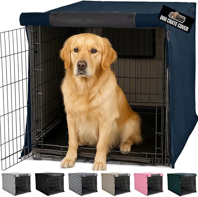 GORILLA GRIP Dog Crate Covers Compatible by GorillaGrip