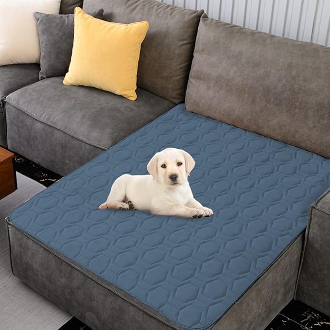 Waterproof and Non-Slip Dog Bed Cover and Pet Blanket Sofa Pet Bed Mat ，car by TcksstexFauxFurDogBedCover