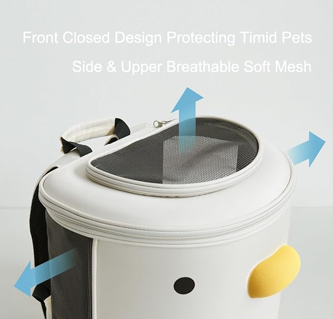 PURROOM Cat Carrier Backpack, Pet Backpacks - Image 4