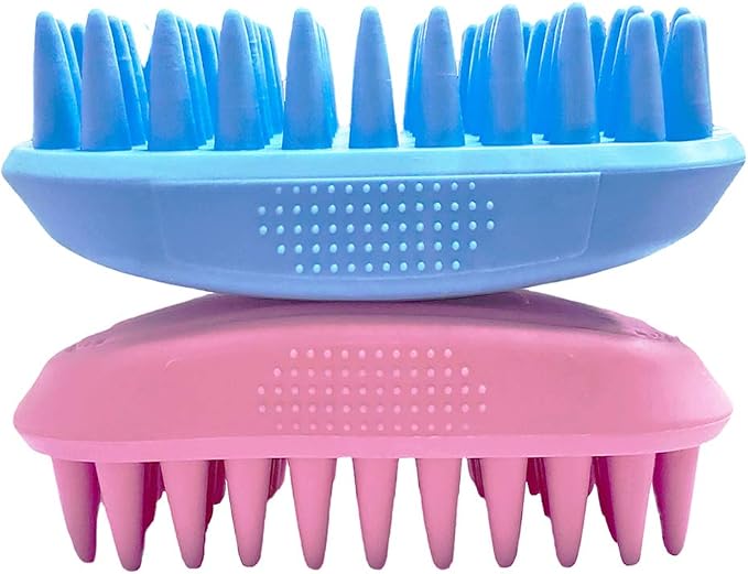 Pet Silicone Shampoo Brush for Long & Short Hair, Medium Large Pets Dogs Cats - Image 8