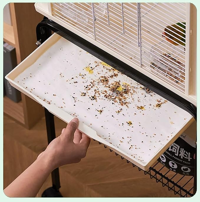 Bird Cage Liners-100PCS-11'' X 20''Disposable Non-WovenBird Cage Tray Liners - Image 6