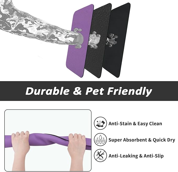 Dog Food Mat - Absorbent Cat Mat - Image 6