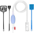 Fish Tank Cleaning Kit Set of 4 Pieces, Aquarium Siphon Algae Scraper Aquarium by Lanswood