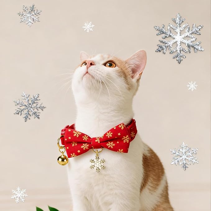 2 Pack Christmas Cat Collar - Image 6