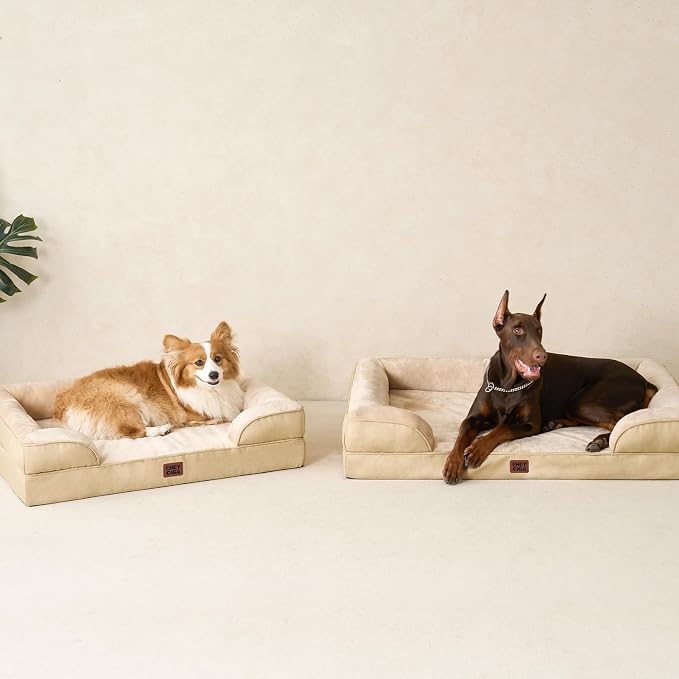 EHEYCIGA Orthopedic Dog Beds for Large Dogs, Waterproof Memory Foam Large Pet - Image 8