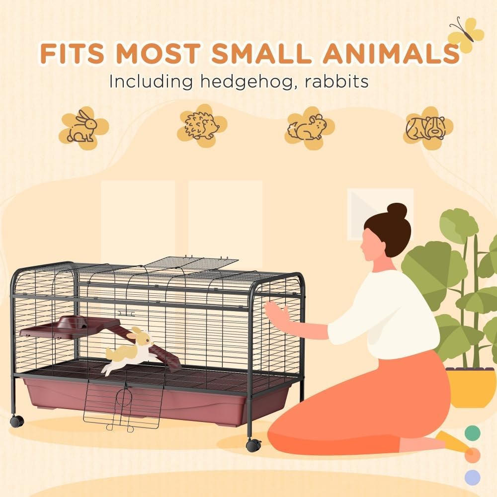 Wire Mesh Small Animal Habitat with Removable Tray - GlobalHabitat Supply