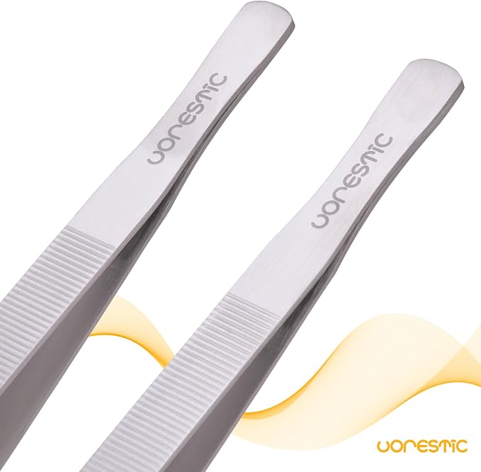 VORESTIC Straight and Curved Aquarium Tweezers Set 18 Inch, Stainless Steel - Image 5