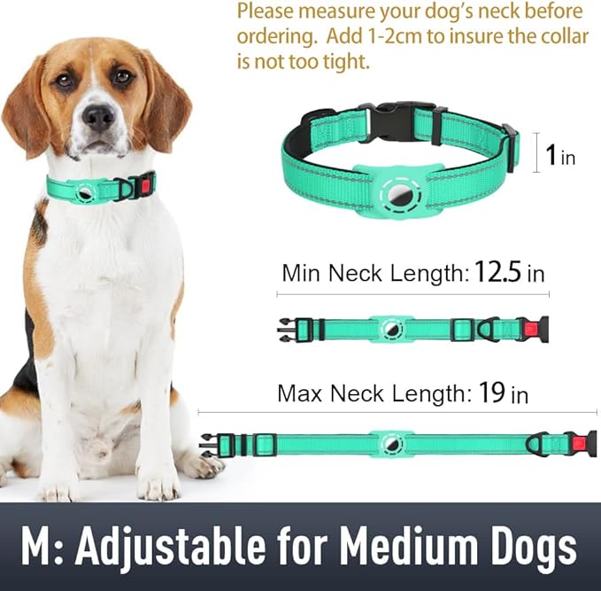 Airtag Dog Collar with AirTag Holder - Image 6