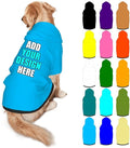 Custom Dog Clothes with Photo Name Logo Personalized Dog Sweaters by Mynvzrk