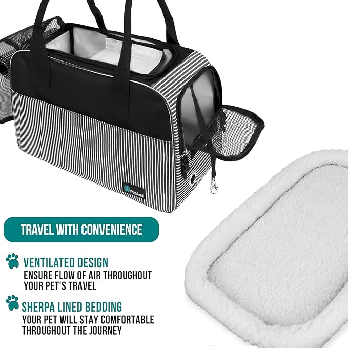 PetAmi Dog Purse Carrier for Small Dogs, Airline Approved Soft Sided Pet Carrier - Image 4