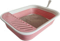 Collapsible Small Cat Litter Box by chuyouan
