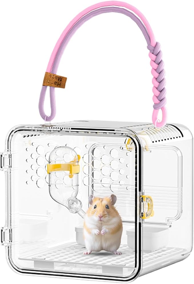 Bird Carrier - Portable Clear Cage - Image 7