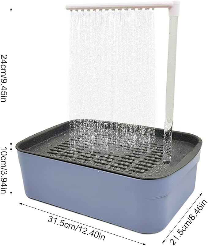 Parrot Bathtub, Automatic Circulating Water Bird Shower Pet Bird Bath - Image 8