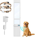 Automatic Sliding Glass Dog Door by Aiday