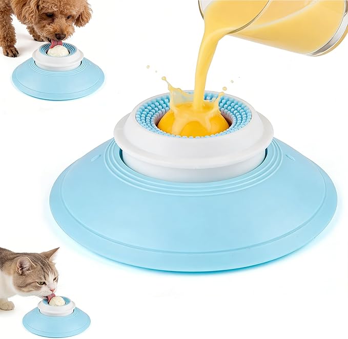 2026 New Lick Sphere Dog, Anxieties Relief Slow Feeder Dog Lick Ball Treat by Unknown