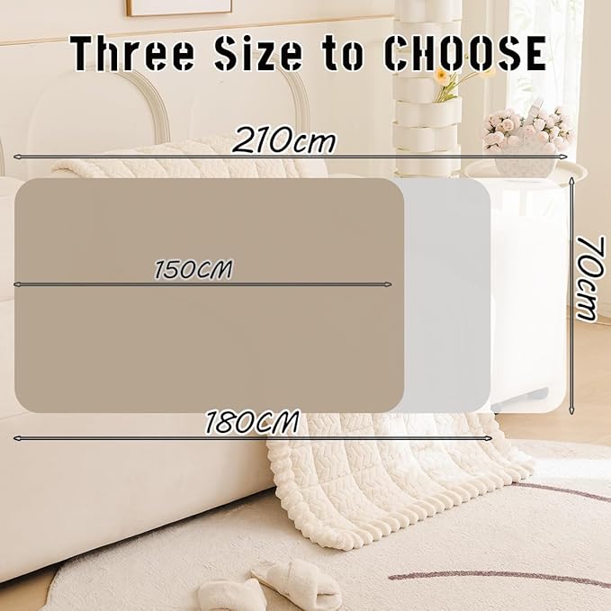 Sofa Cover Fuzzy Couch Cover for Pet, Couch Covers for Dogs Washable Non-Slip - Image 6
