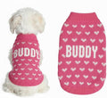 Custom Knit Sweater for Dogs and Cats, Personalized by GrewearFashion