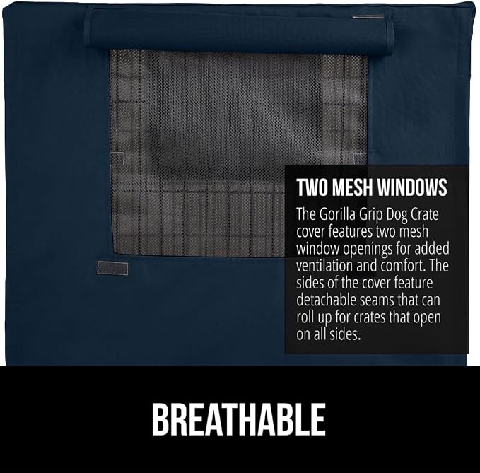 GORILLA GRIP Dog Crate Covers Compatible - Image 4