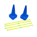 Trademark Innovations Dog Agility Jump Course Training Cone Hurdles Set by Trademark+Innovations
