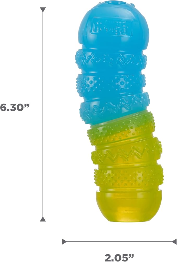 Outward Hound Gummiez Worm Dog Toy & Treat Stuffer, 6″ x 2″ Cherry-Scent - Image 7