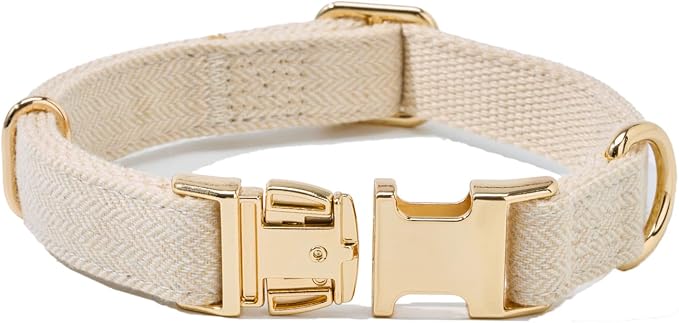 Soft Cotton Hemp Dog Collar - Image 6