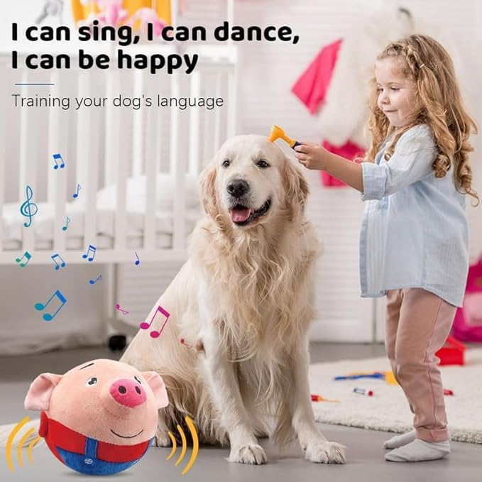 Interactive Dog Toys, Jumping Squeaky Dog Toys - Image 2