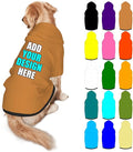 Customized Dog Hoodie with Name Logo Personalized Text Soft & Warm by Mynvzrk
