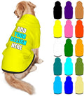 Personalized Dog Hoodie Customized by Mynvzrk