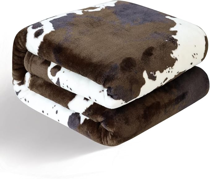 Bnuitland Cow Print Throw Blanket - Image 8